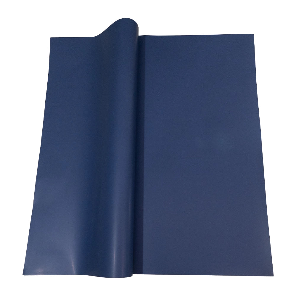 Navy Blue Floral Paper